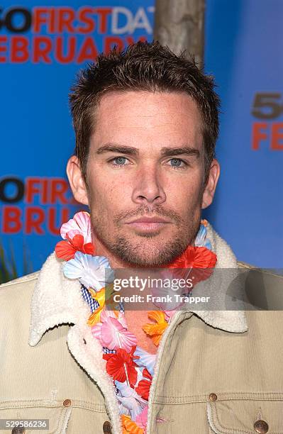 Mark McGrath arrives at the premiere of "50 First Dates."