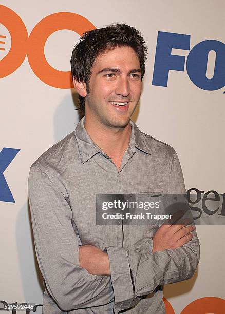 Executive producer of "The O.C." Josh Schwartz arrives at The O. C. Season finale party.