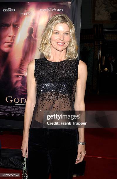 Kate Vernon arrives at the premiere of "Godsend."