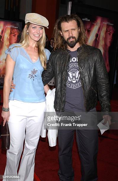 Rob Zombie and wife arrive at the premiere of "Godsend."