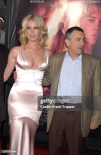 Rebecca Romijn-Stamos and Robert De Niro arrive at the premiere of "Godsend."