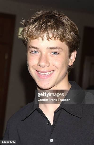 Young actor Jeremy Sumpter arrives at the 30th Annual Saturn Awards, which this year's theme is "A Celebration of the Fantastic".