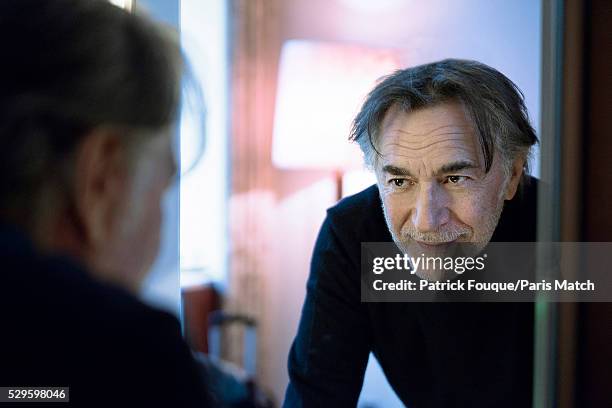 Actor Richard Berry is photographed for Paris Match on April 25, 2016 in Paris, France.