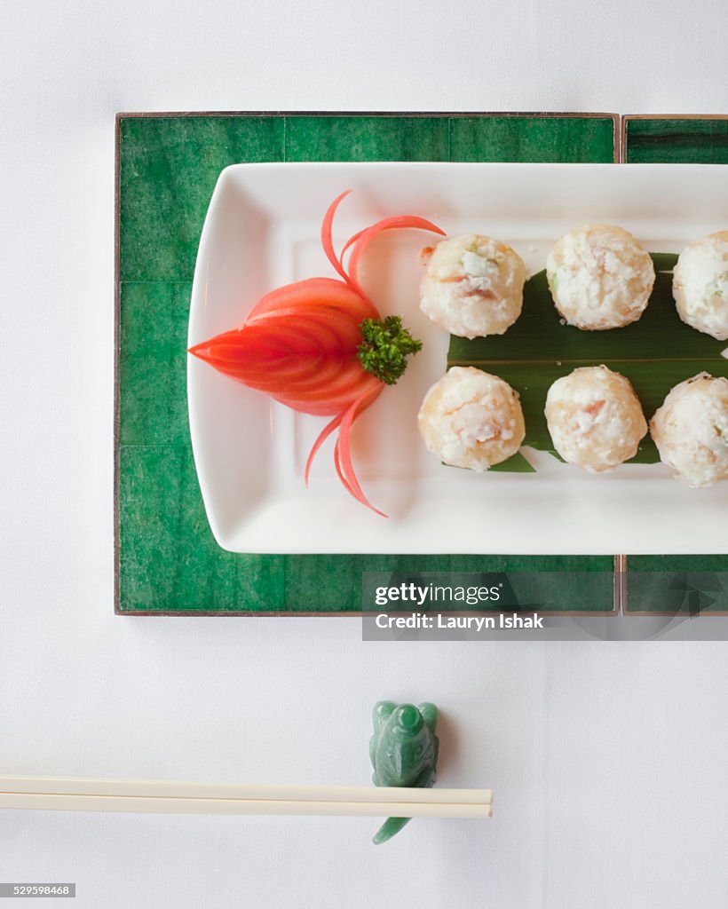 A signature dish at Yan Toh Heen, Hong Kong