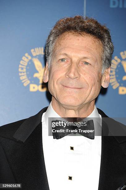 Director Eric Shapiro, winner of the Lifetime Achievement in News Direction Award posing in the press room at the 65th Annual Directors Guild Awards...