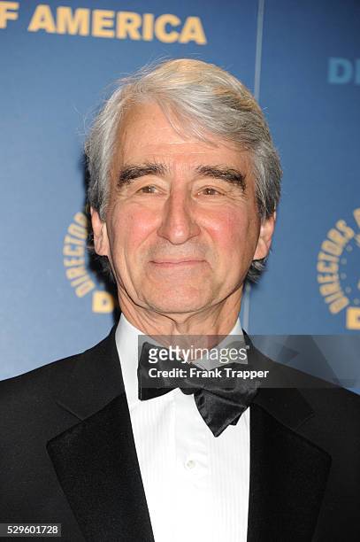 Presenter, actor Sam Waterston posing in the press room at the 65th Annual Directors Guild Awards held at the Ray Dolby Ballroom at Hollywood &...