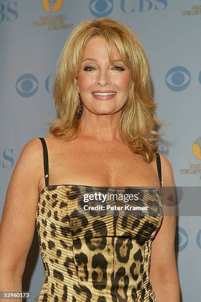 Actress Deidre Hall poses in the press room at the 32nd Annual Daytime Emmy Awards at Radio City Music Hall May 20, 2005 in New York City.