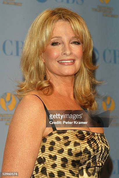 Actress Deidre Hall poses in the press room at the 32nd Annual Daytime Emmy Awards at Radio City Music Hall May 20, 2005 in New York City.