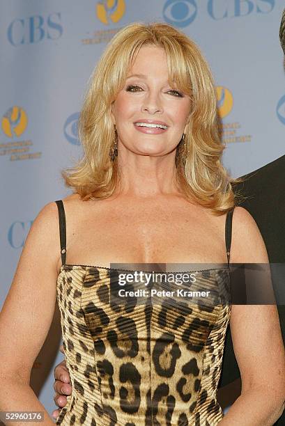 Actress Deidre Hall poses in the press room at the 32nd Annual Daytime Emmy Awards at Radio City Music Hall May 20, 2005 in New York City.