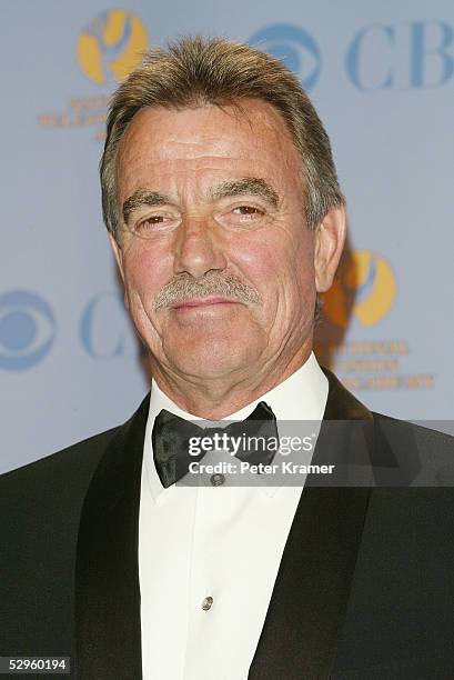 Actor Eric Braeden poses in the press room at the 32nd Annual Daytime Emmy Awards at Radio City Music Hall May 20, 2005 in New York City.