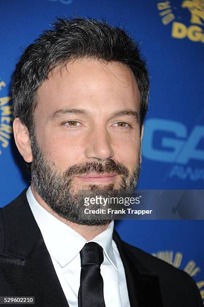Actor Ben Affleck arrives at the 65th Annual Directors Guild Awards held at the Ray Dolby Ballroom at Hollywood & Highland.