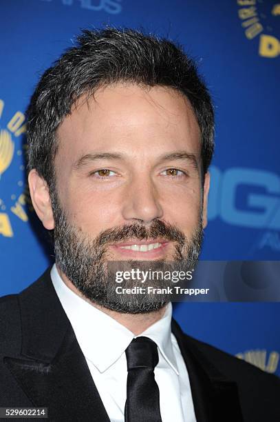 Actor Ben Affleck arrives at the 65th Annual Directors Guild Awards held at the Ray Dolby Ballroom at Hollywood & Highland.