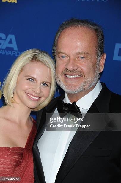 Actor Kelsey Grammer and guest Kayte Walsh arrive at the 65th Annual Directors Guild Awards held at the Ray Dolby Ballroom at Hollywood & Highland.