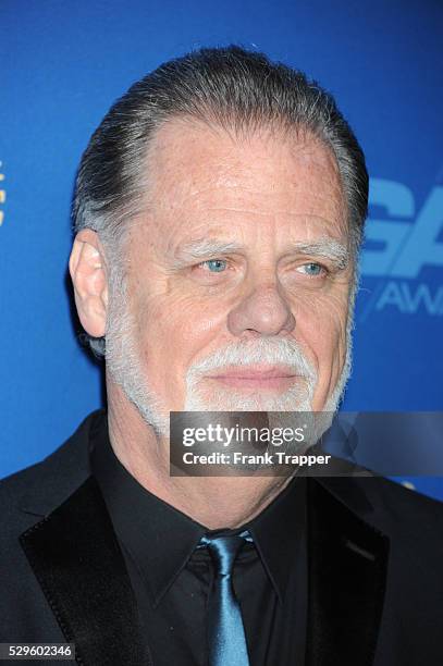 President Taylor Hackford arrives at the 65th Annual Directors Guild Awards held at the Ray Dolby Ballroom at Hollywood & Highland.