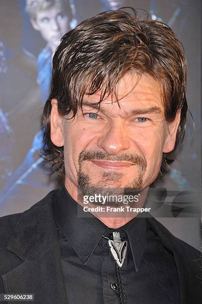Actor Don Swayze arrives at the premiere of HBO's "True Blood" Season 3 at The Cinerama Dome in Hollywood.