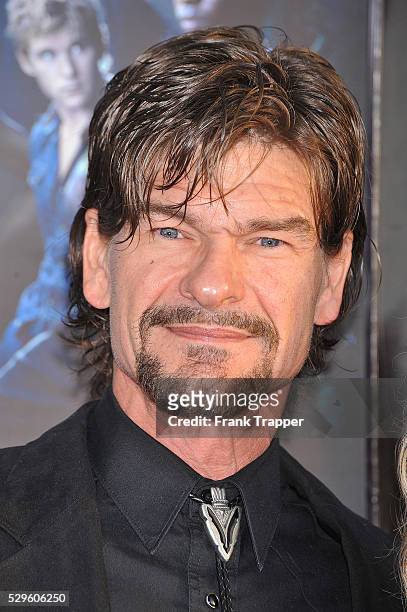 Actor Don Swayze arrives at the premiere of HBO's "True Blood" Season 3 at The Cinerama Dome in Hollywood.