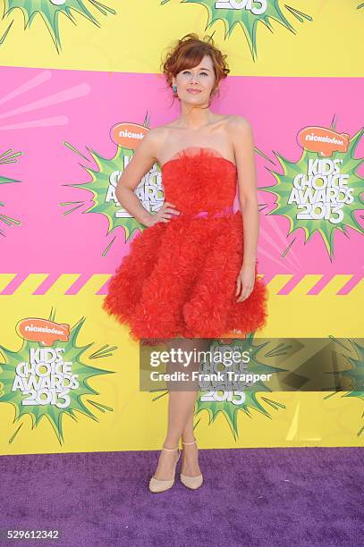 Actress Haley Strode arrives at Nickelodeon's 26th Annual Kids' Choice Awards at USC Galen Center.