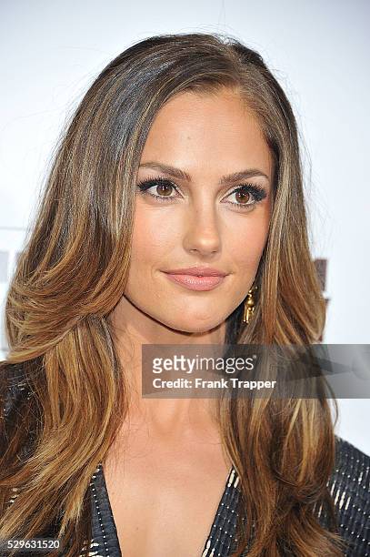Actress Minka Kelly arrives at the special screening of Screen Gems' "Country Strong" held at The Academy of Motion Picture Arts & Sciences in...