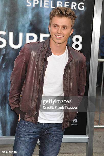 Dancer Kenny Wormald arrives at the Premiere of Paramount Pictures' "Super 8" held at the Regency Village Theater in Westwood.