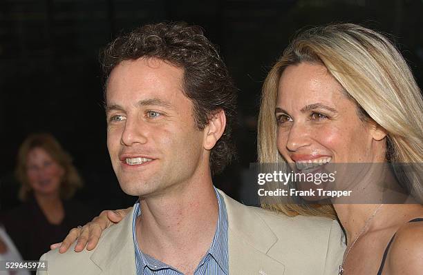 Kirk Cameron and wife Chelsea Noble arrive at the 2004 ABC Summer Press Tour All-Star Party.