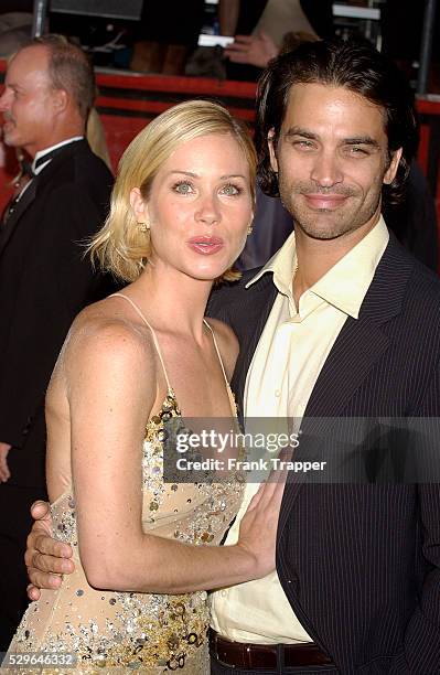 Actors Christina Applegate and Johnathon Schaech arrive at the 12th Annual ESPY Awards at the Kodak Theatre in Hollywood.