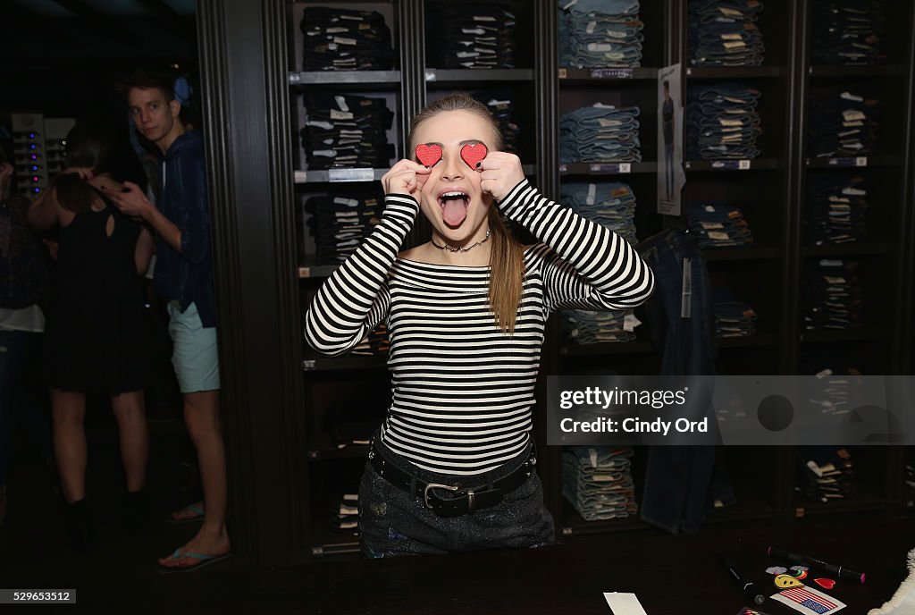 Hollister And Sabrina Carpenter DIY In-Store Event