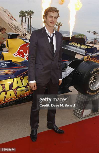 Hayden Christensen attends the Redbull Star Wars Grand Prix Party at the Grimaldi Forum on May 22, 2005 in Monte Carlo, Monaco.