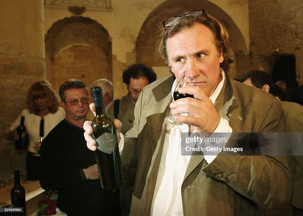 Gerard Depardieu Presents New Vintage Wines