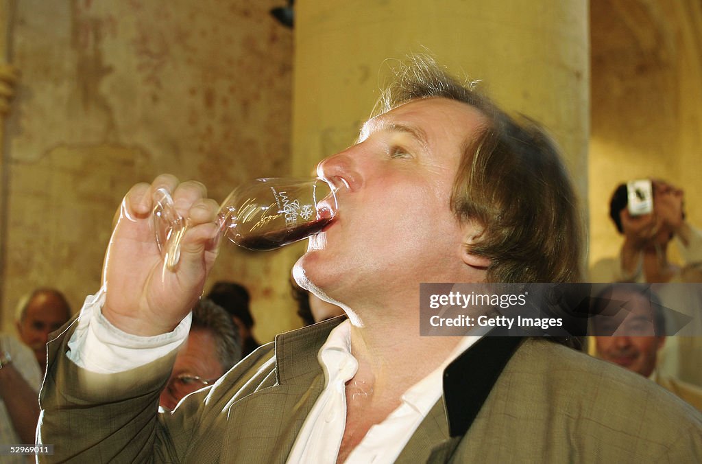 Gerard Depardieu Presents New Vintage Wines