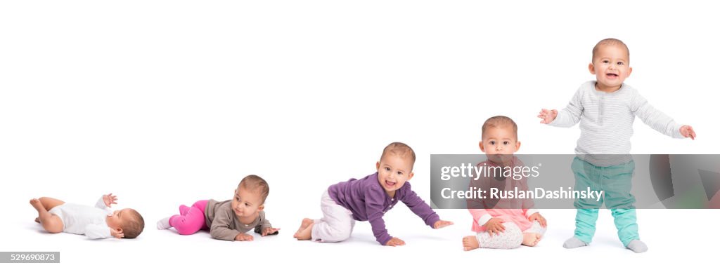 Babies Development Baby Development Stages High-Res Stock Photo - Getty Images