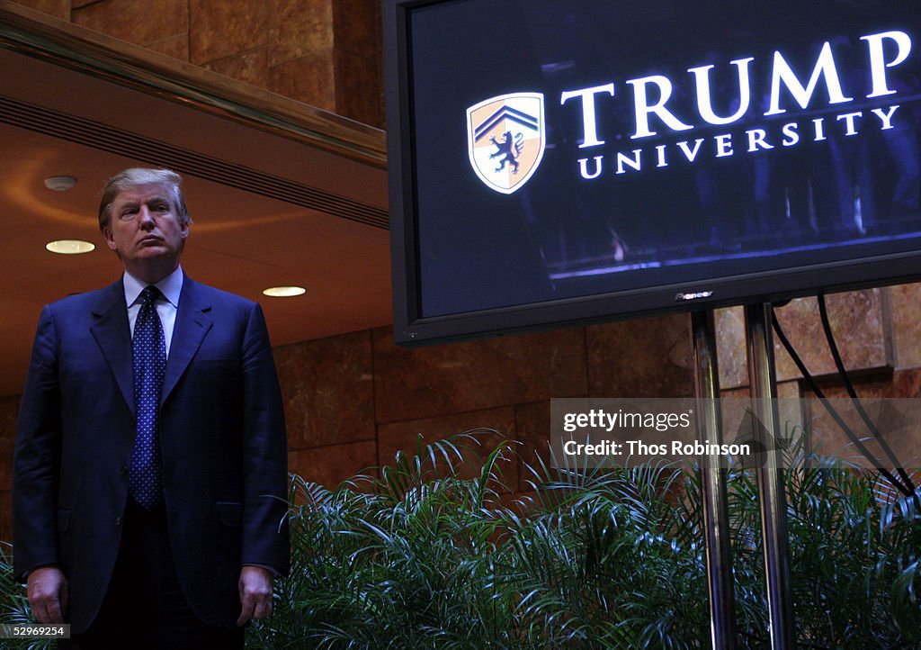 Donald Trump Holds Press Conference