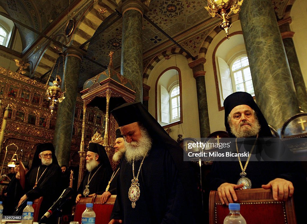 Orthodox Patriarchs Gather In Istanbul