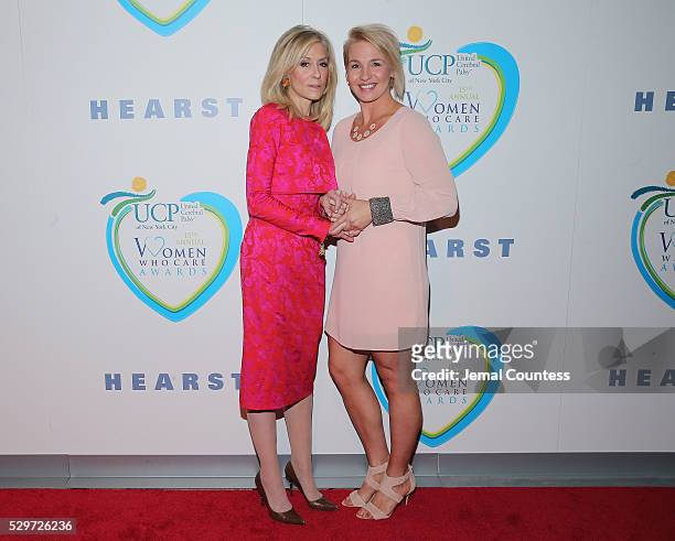 Actress Judith Light and author Jenny Long attend the 15th Annual Women Who Care luncheon benefiting United Cerebral Palsy of New York City at...