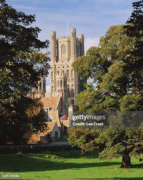 ely cathedral, ely, cambridgeshire, england, uk - ely ストックフォトと画像