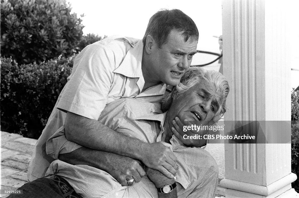 Hagman And Davis In Episode From First Season Of 'Dallas'