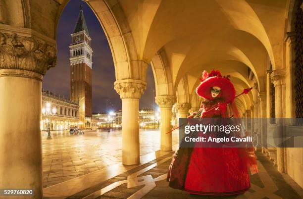 venice, unesco world heritage site, veneto, italy, europe - carnaval de venecia fotografías e imágenes de stock
