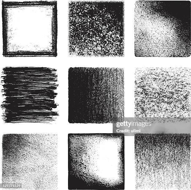 grunge textures - torn edge stock illustrations