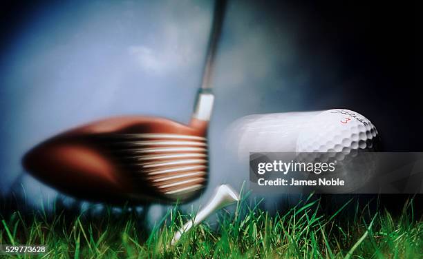 teeing off - golf ball tee stock pictures, royalty-free photos & images