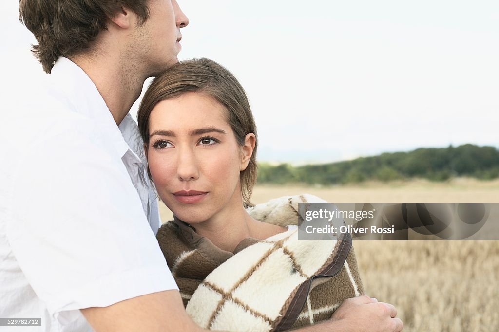 Couple in a Field