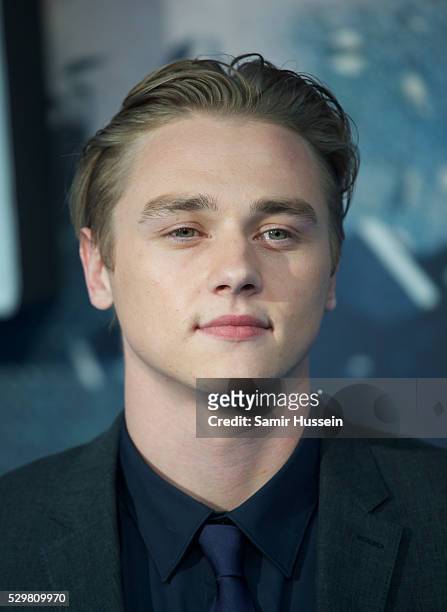Ben Hardy attends a Global Fan Screening of "X-Men Apocalypse" at BFI IMAX on May 9, 2016 in London, England.