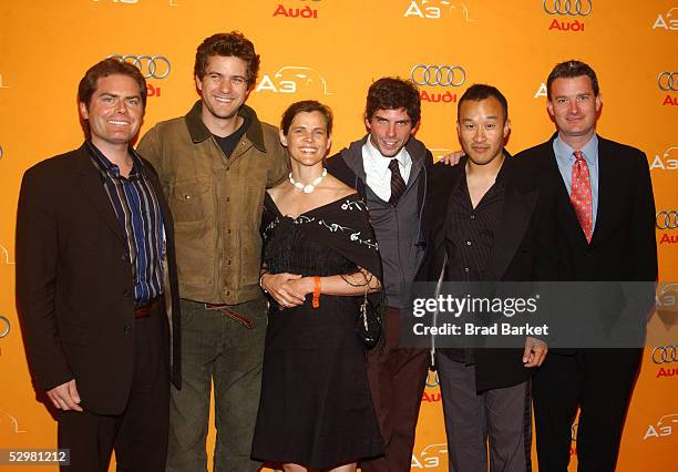 Director of Marketing, Audi Stephen Berkov, Joshua jackson, Kristina Higgins, Jonathan Levine, Shawn Wu and Director AFI Fest Christian Gaines share...