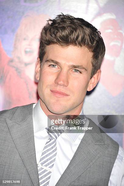 Actor Austin Stowell arrives at the world premiere of "Joyful Noise" held at Grauman's Chinese Theater in Hollywood.