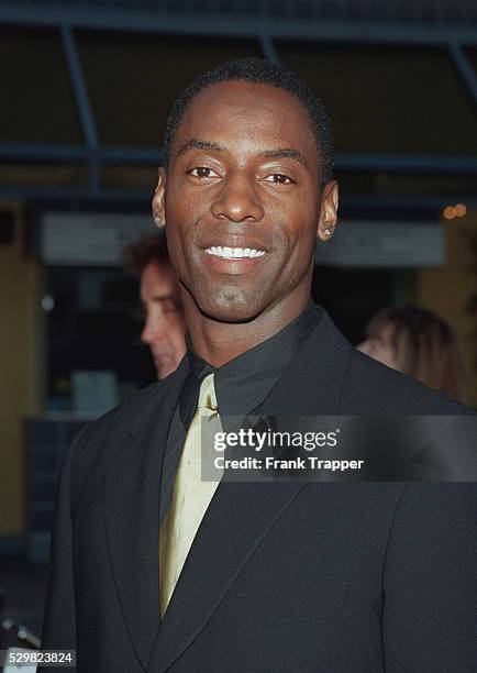 Portrait of actor Isaiah Washington, star of the movie.