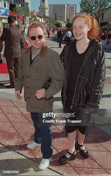 Paul Williams arrives with his niece.