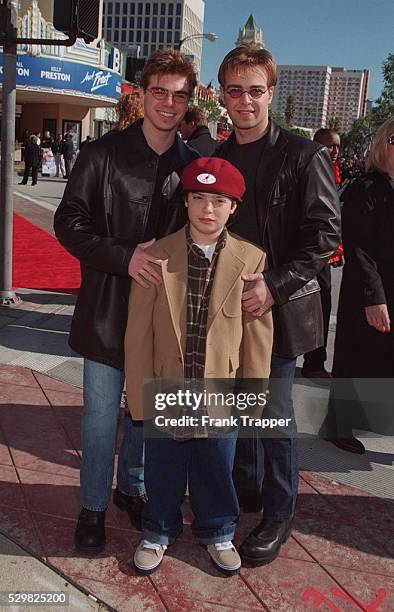 Matthew, Joey and Andrew Lawrence.