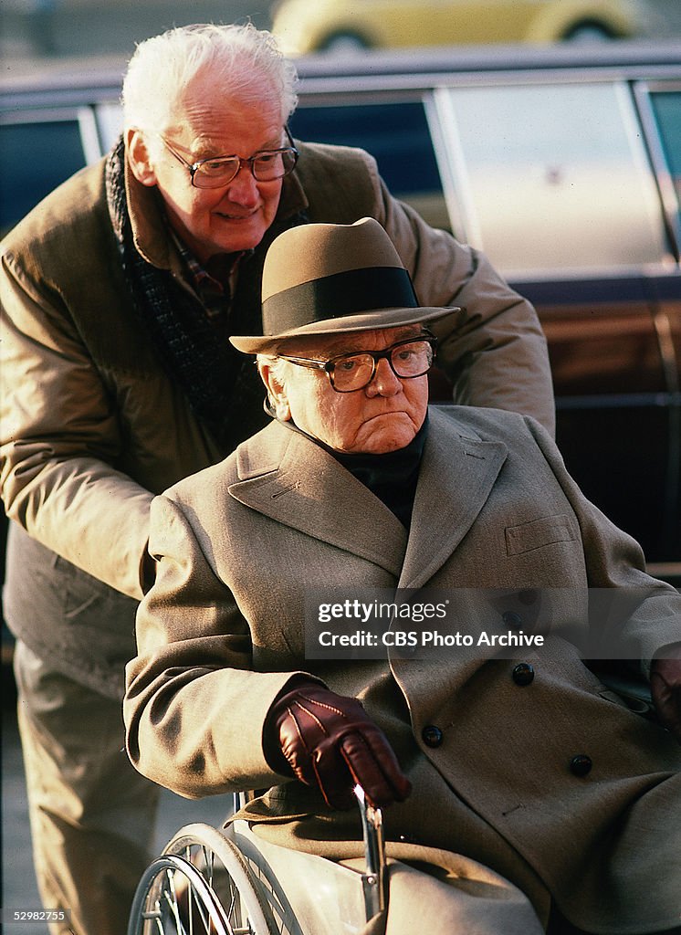Art Carney & James Cagney In 'Terrible Joe Moran'
