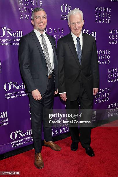 Executive Director of the Eugene O'Neill Theater Center Preston Whiteway and Chairman of the Board of The Eugene O'Neill Theater Center Tom Viertel...