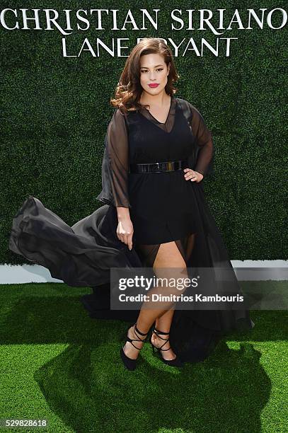 Model Ashley Graham attends the Christian Siriano x Lane Bryant Runway Show at United Nations on May 9, 2016 in New York City.