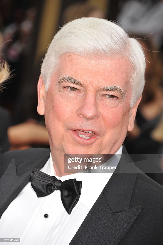 Christopher Dodd Former senator Christopher J. Dodd arrives at the 69th Annual Golden ...