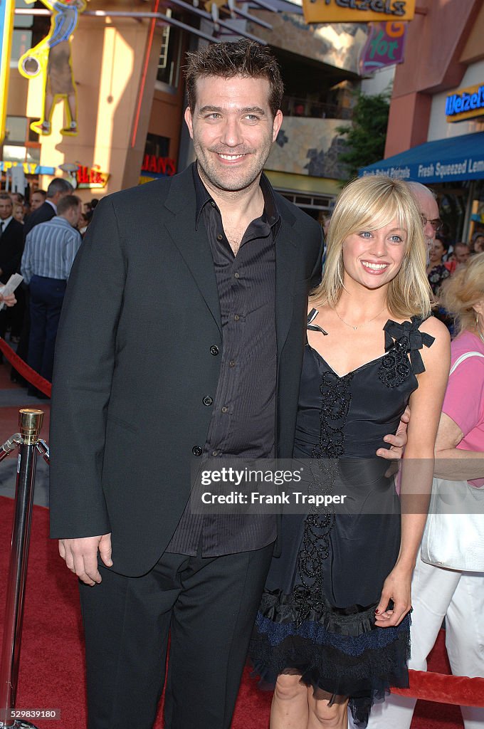 Craig Bierko and wife arrive at the world premiere of... News